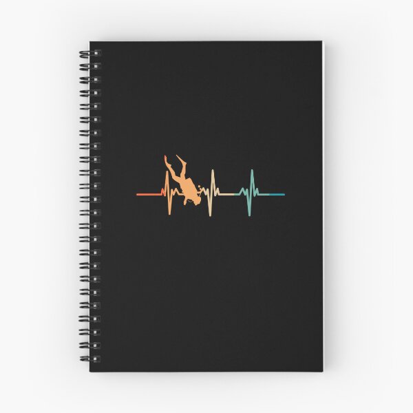 Item preview, Retro diving heartbeat  designed and sold by LU NA.