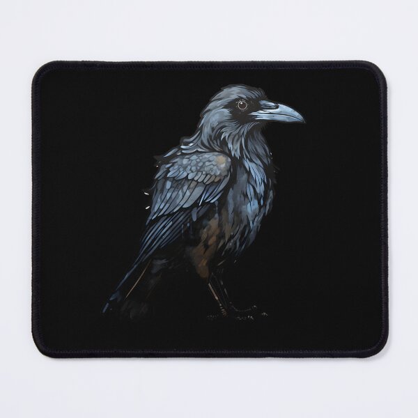 Item preview, Raven on simple background designed and sold by Glenn Slingsby.