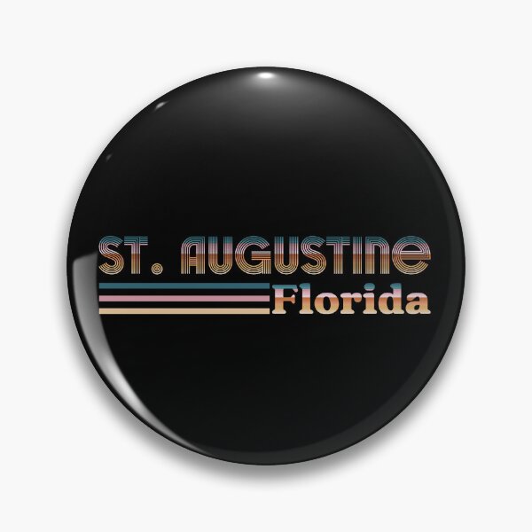Item preview, St Augustine Florida Retro City Stripes designed and sold by PaperScaped.