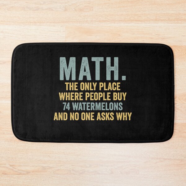 Item preview, Funny Math Teacher Student - Mathematician Watermelon designed and sold by Amineharoni.