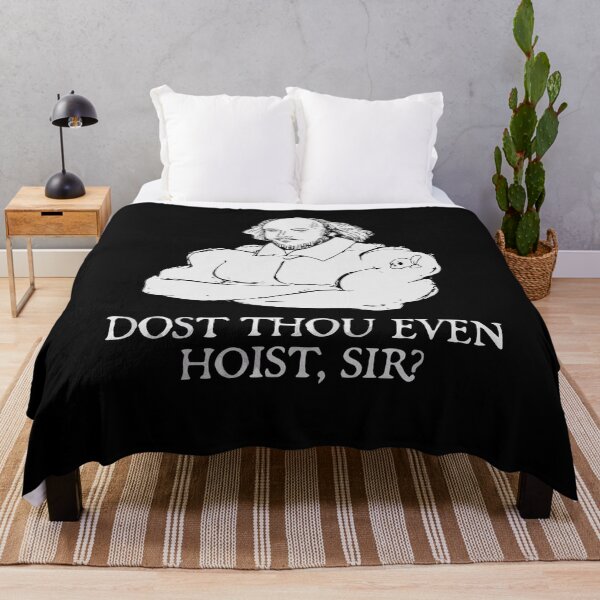 Item preview, Gym Shakespeare Dost Thou Even Hoist Sir designed and sold by Pitchou07.