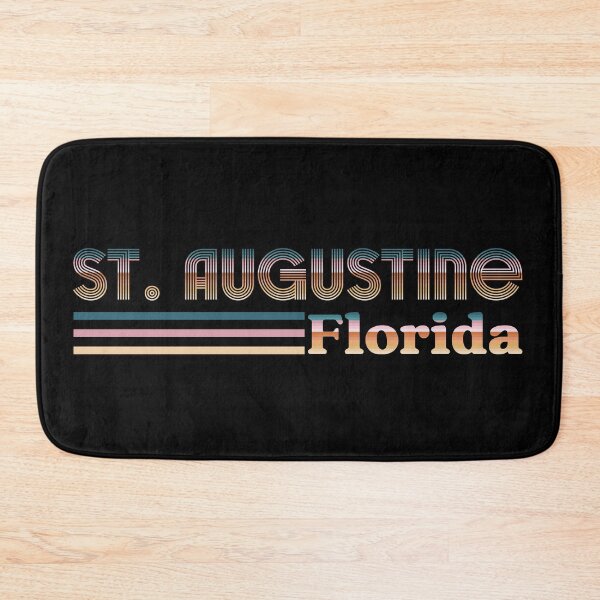 Item preview, St Augustine Florida Retro City Stripes designed and sold by PaperScaped.