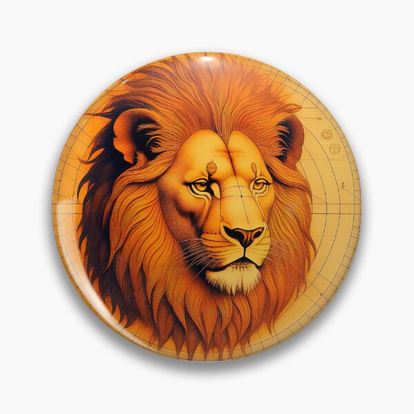 Item preview, The Allegorical Figure Of The Zodiac Sign Leo designed and sold by LanaGustavsson.