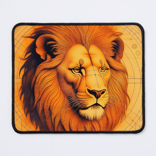 Item preview, The Allegorical Figure Of The Zodiac Sign Leo designed and sold by LanaGustavsson.