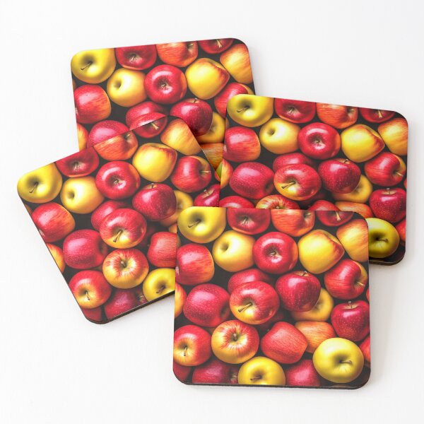 Item preview,  red apples in a row designed and sold by thanomsak suwannasi.