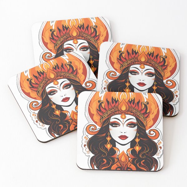 Item preview, The Goddess of Fire designed and sold by qoaqja.