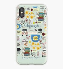 Gilmore Girls Collage, mint green iPhone Case