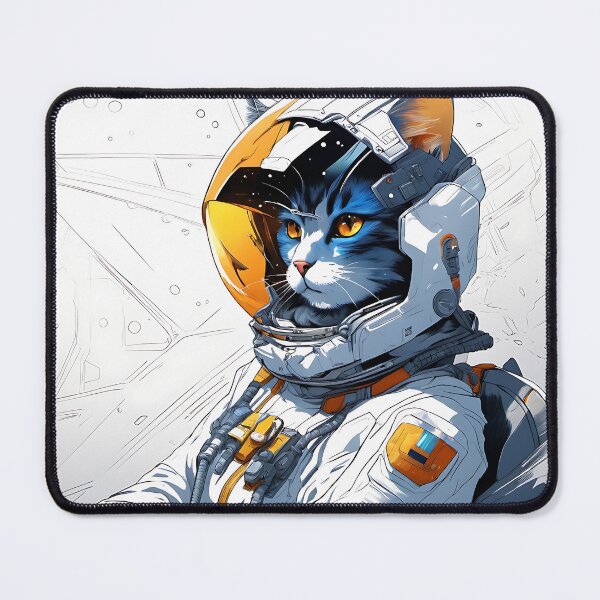Item preview, Cat Cosmonaut designed and sold by KaiLabsArt.