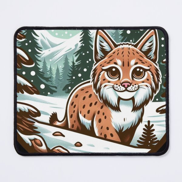 Item preview, Lynx in winter designed and sold by Azrora.