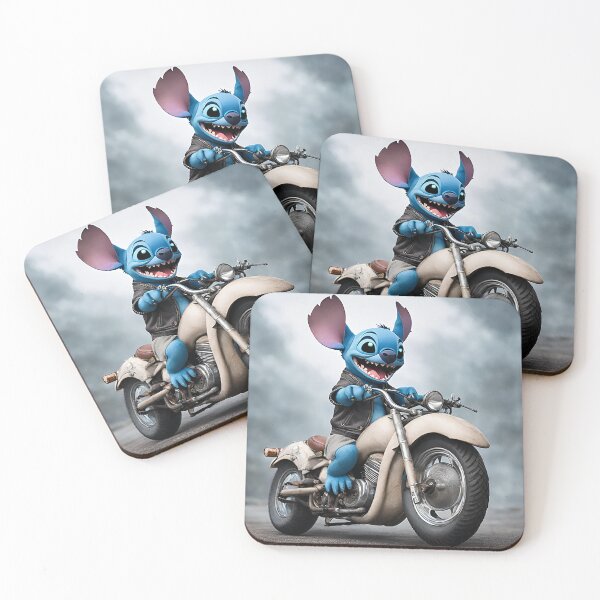 Item preview, Stitch in motorcycle designed and sold by 3DLD.