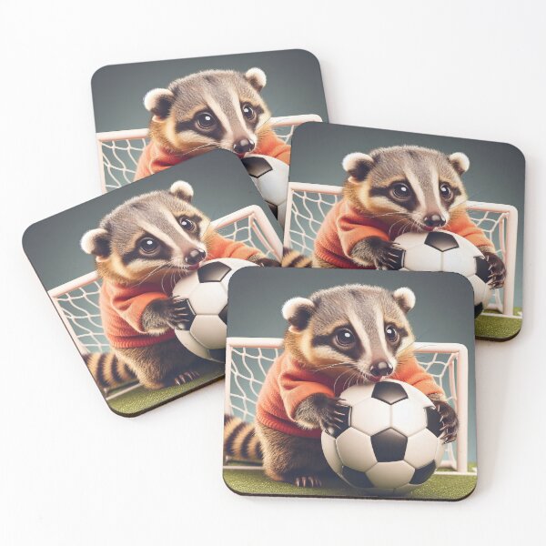 Item preview, Coatimundi Soccer Crescendo designed and sold by Daniel Dudgeon.