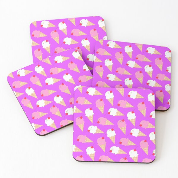 Item preview, Ice Cream Cones on Purple designed and sold by BeJolley.