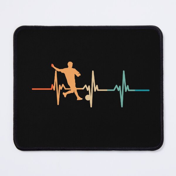 Item preview, Retro football heartbeat designed and sold by LU NA.