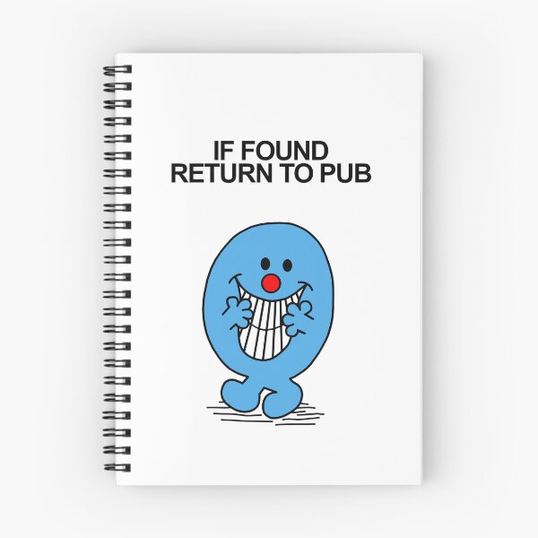 Item preview, If found return to pub designed and sold by Scat the cat.