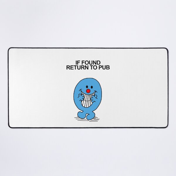 Item preview, If found return to pub designed and sold by Scat the cat.