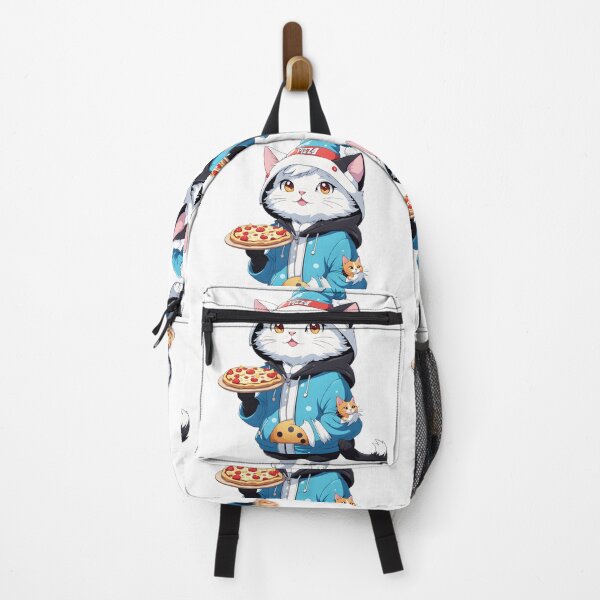 Item preview, Cat In A Hat With Pizza, For Cat Lovers, and Pizza Lovers designed and sold by ColorFlick.