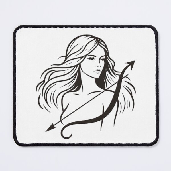Item preview, Minimalist Saggitarius Horoscopic Sign designed and sold by Goondzik.