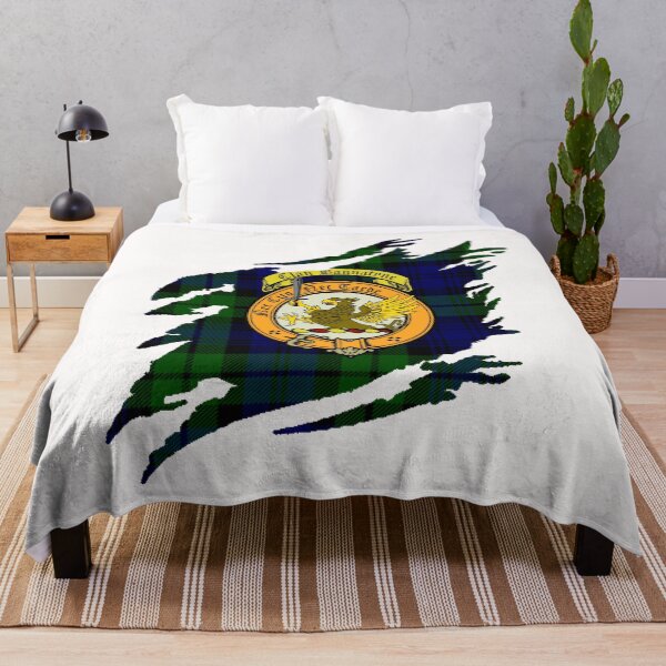 Item preview, Bannatyne Clan Crest Scottish Surname Tartan designed and sold by BagTown Clans.