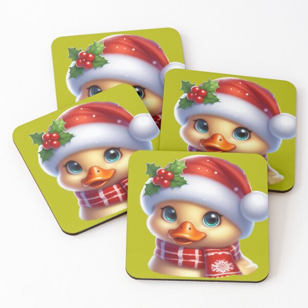 Item preview,  Adorable Little Chritmas Duck designed and sold by DigiDreamyArt.