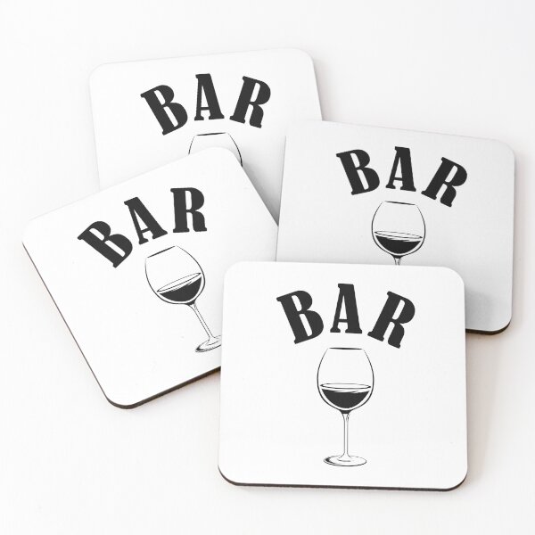 Item preview, Bar design wine glass icon symbols - bar drinks designed and sold by AndreMi.