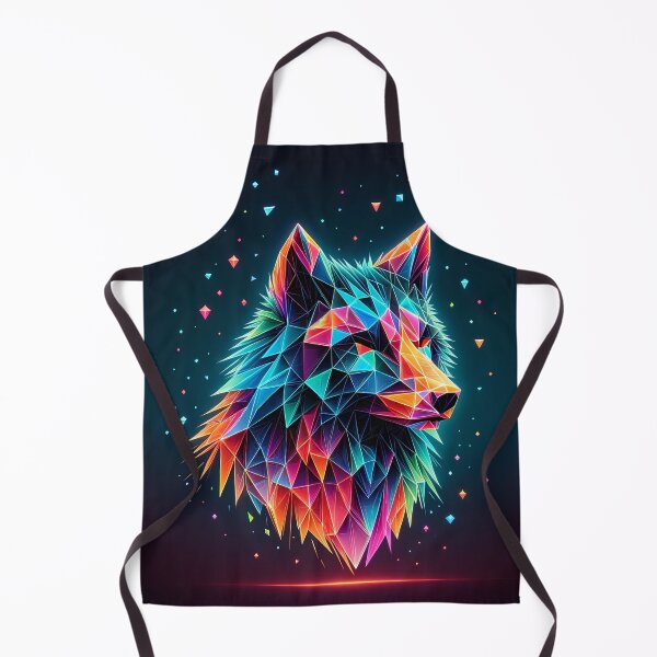 Item preview, Neon Alpha: Wolf of the Crystal Wilds designed and sold by Nick Seidel.