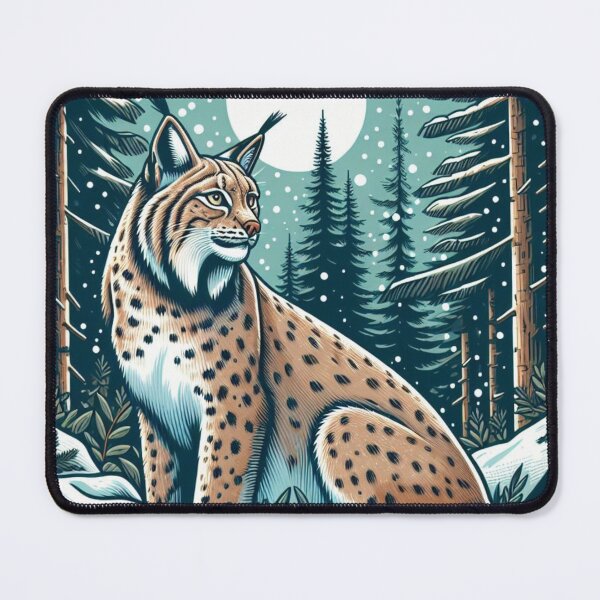 Item preview, Lynx in winter designed and sold by Azrora.
