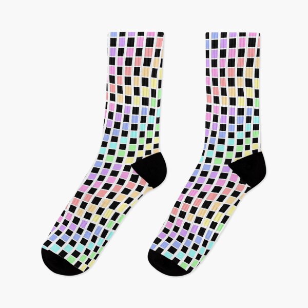 Item preview, Mini Pastel Rainbow Checkers designed and sold by BeJolley.