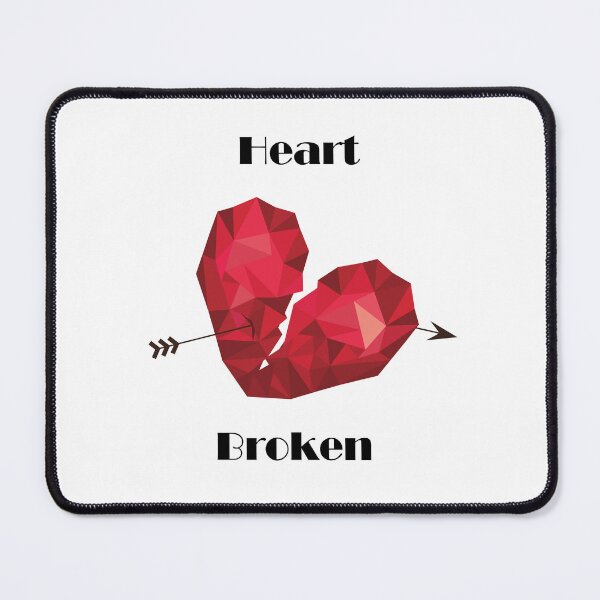 Item preview, Heart broken it's a great T-shirt idea for everybody who are not affraid to show of the feelings designed and sold by Magrosa.