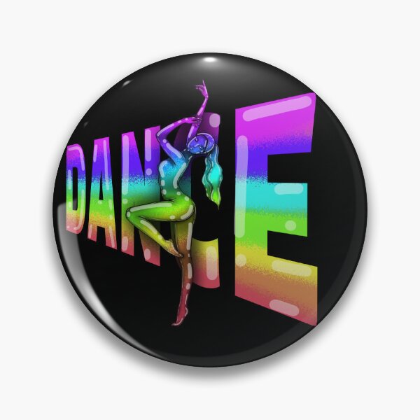 Item preview, Dancer colorful dynamic design designed and sold by La Loca.