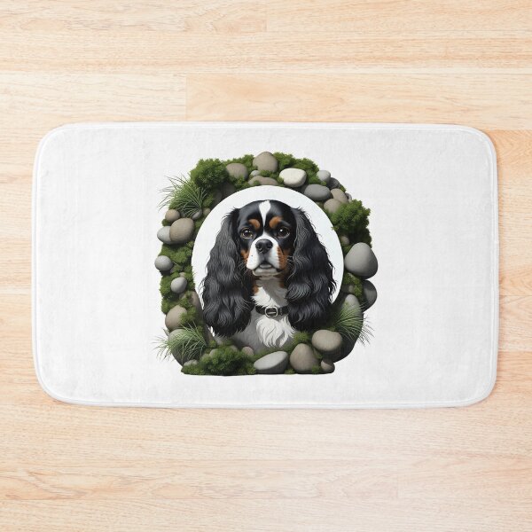 Item preview, Beautiful Black and White Cavalier King Charles designed and sold by Kaleddis.