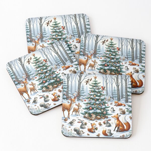 Item preview, Forest Festivities: Winter Wildlife Celebration designed and sold by FIYARO.