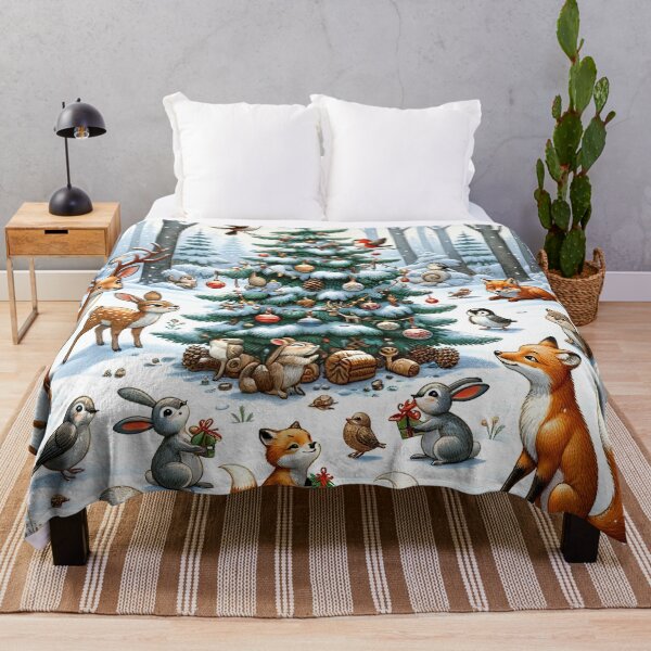 Item preview, Forest Festivities: Winter Wildlife Celebration designed and sold by FIYARO.
