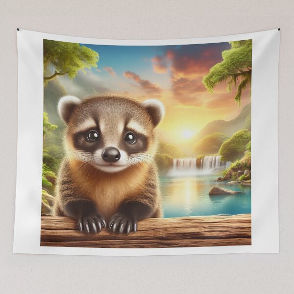 Item preview, Coatimundi Symphony of Swirls designed and sold by Daniel Dudgeon.