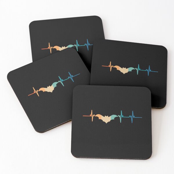 Item preview, Retro bat heartbeat  designed and sold by LU NA.