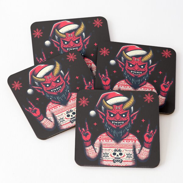 Item preview, Devil in an Ugly Christmas Sweater designed and sold by PickledjoArt.
