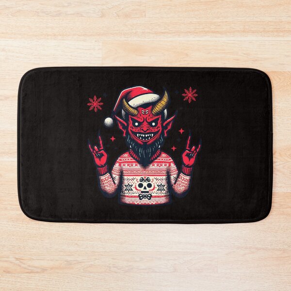 Item preview, Devil in an Ugly Christmas Sweater designed and sold by PickledjoArt.
