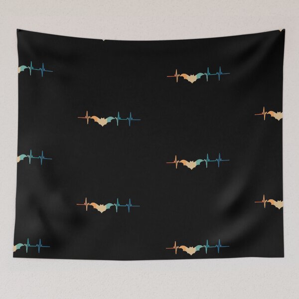 Item preview, Retro bat heartbeat  designed and sold by LU NA.