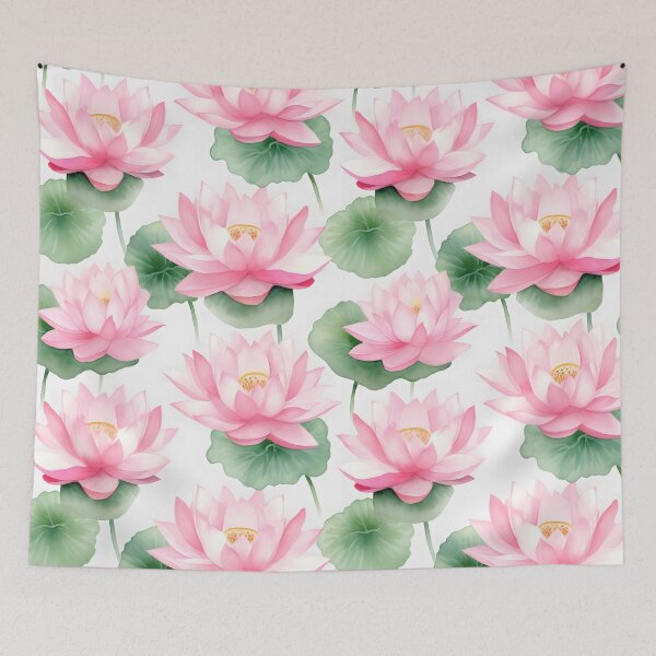 Item preview, Pink Lotus Water Colour designed and sold by MuteluArtwork.