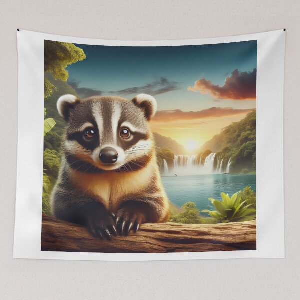 Item preview, Coatimundi Vivid Vortex designed and sold by Daniel Dudgeon.
