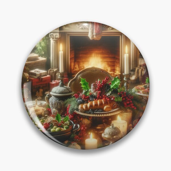 Item preview, Holiday Feast Elegance: Festive Christmas Banquet designed and sold by FIYARO.