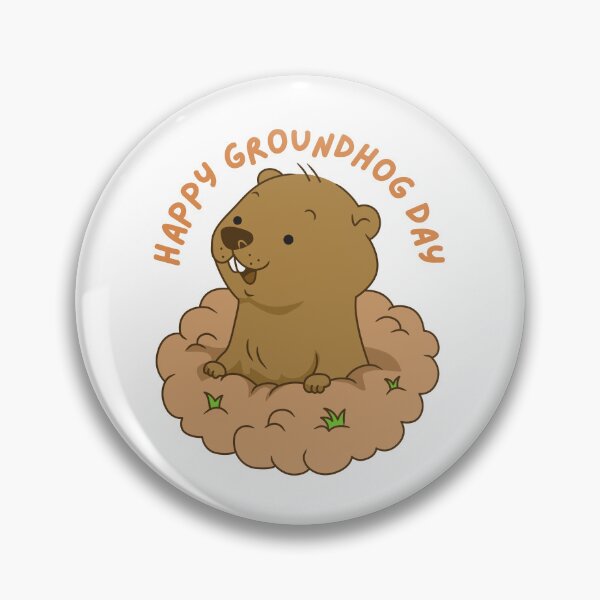 Item preview, Happy Groundhog Day designed and sold by Simo0455.