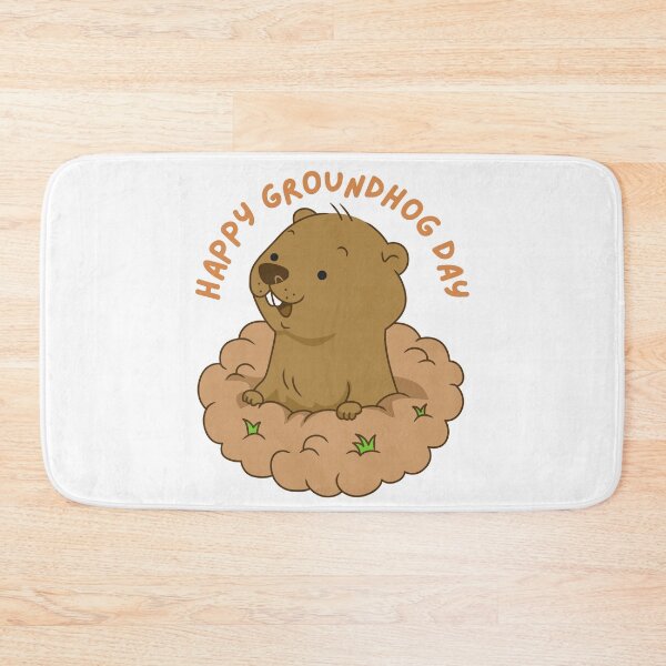 Item preview, Happy Groundhog Day designed and sold by Simo0455.