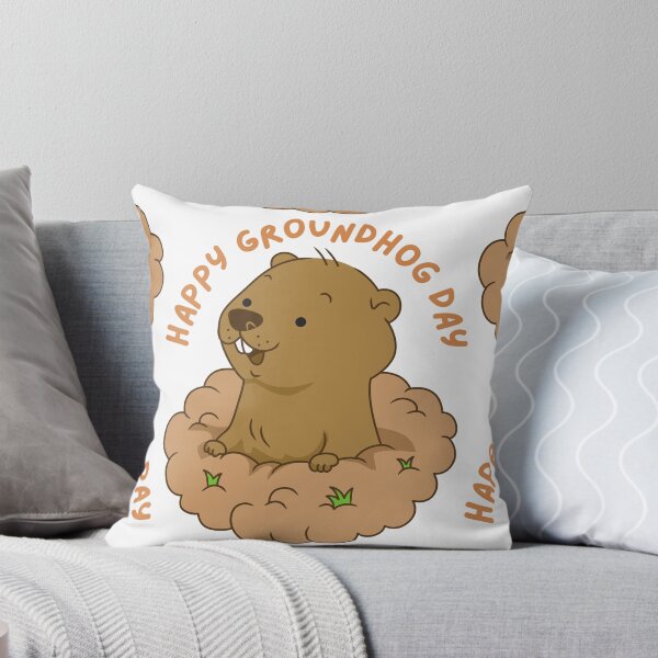 Item preview, Happy Groundhog Day designed and sold by Simo0455.