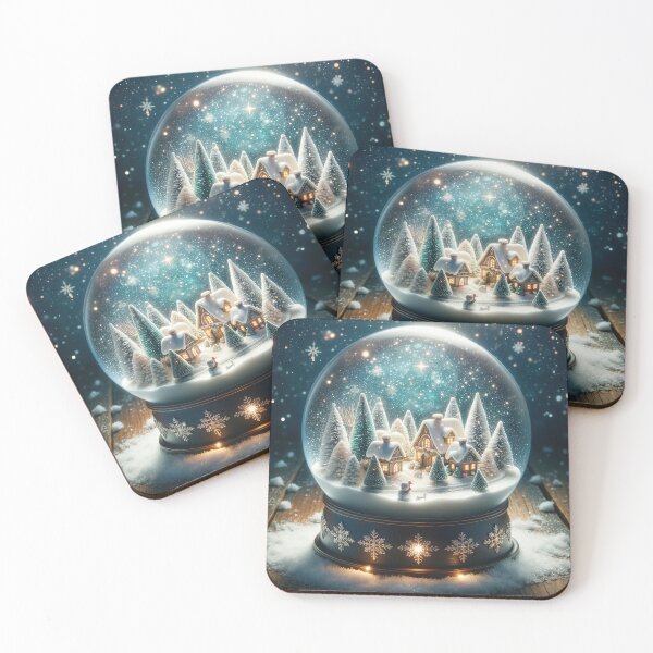 Item preview, Enchanted Miniature: Snow Globe Wonderland designed and sold by FIYARO.
