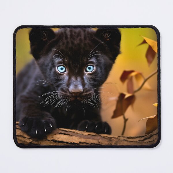 Item preview, Panther animal young cub in the wilderness designed and sold by NBSStore.