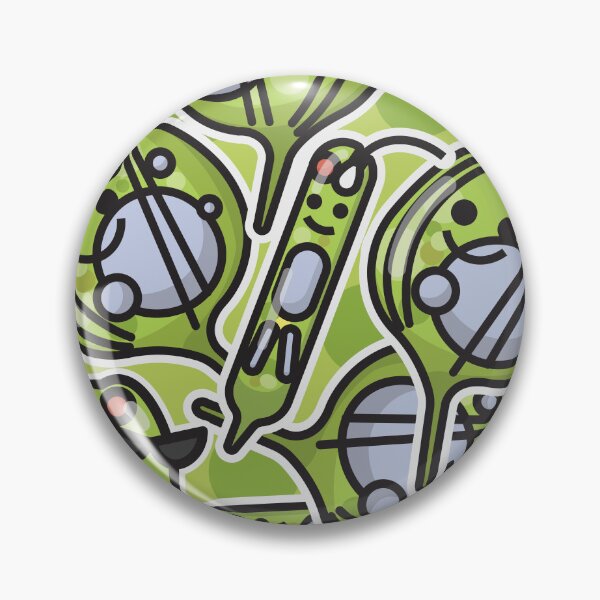 Item preview, Euglenoids blooming, Cute Algae: Phacus and Euglena, Lovely Character Microalgae Cartoon designed and sold by thurakitdew.