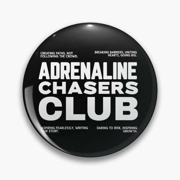 Item preview, Adrenaline Chasers Club dark merch  designed and sold by ssalujoe.