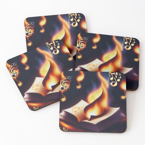 Item preview, The Burning Music Book designed and sold by TakeThis4.