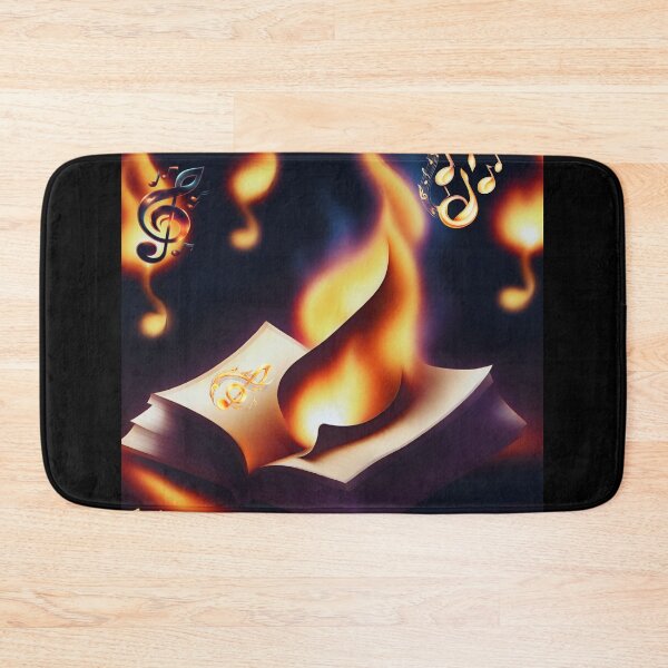 Item preview, The Burning Music Book designed and sold by TakeThis4.