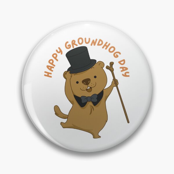 Item preview, Happy Groundhog Day designed and sold by Simo0455.
